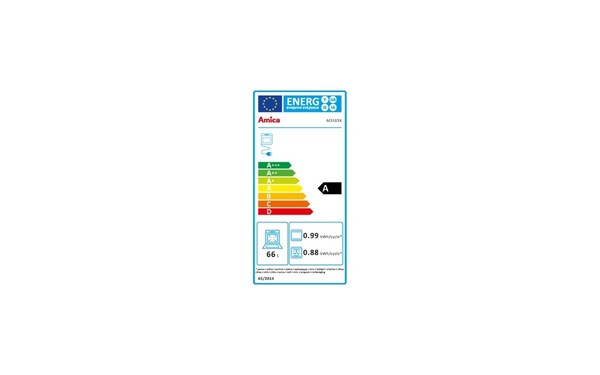 AMICA ACI315X - &Eacute;tiquette &eacute;nergie