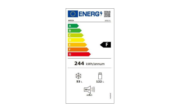 AMICA AF8171 - &Eacute;tiquette &eacute;nergie v2
