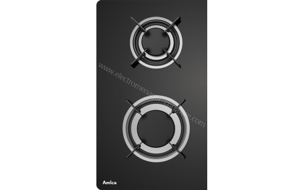 AMICA AG3640N - Zoom sur les foyers &agrave; gaz