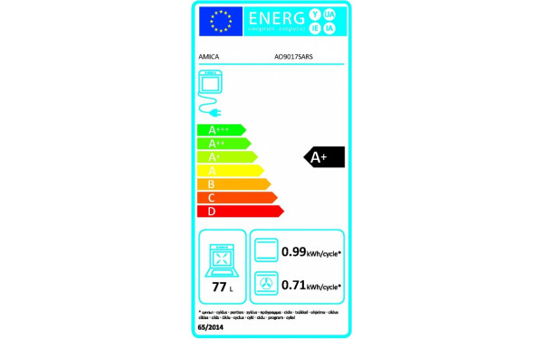 AMICA AO9017SARS - &Eacute;tiquette &eacute;nergie