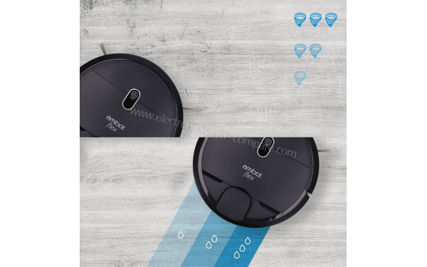 AMIBOT Flex Laser - Trois vitesses d'aspiration et d'humidification