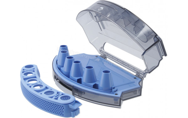 AMIBOT Spirit Motion - Vue du bac et des cyclones