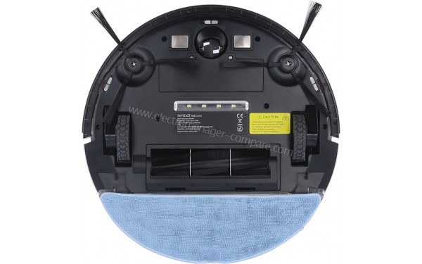 AMIBOT Pure Laser H2O - Vue du dessous avec lingette