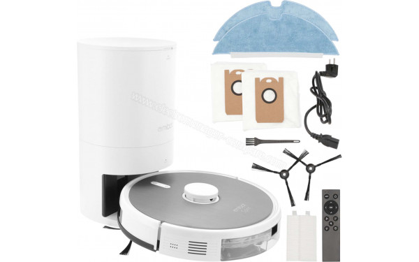 AMIBOT Spirit Premium Station - Vue d'ensemble avec accessoires