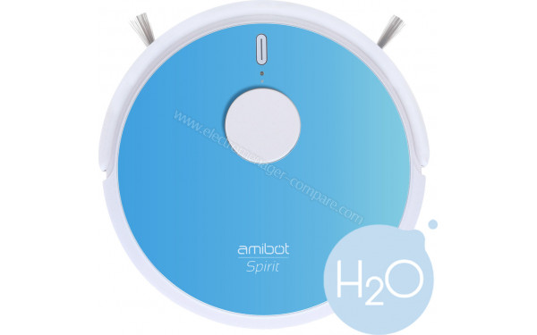 Kit D'Entretien Pour Aspirateur Robot AMIBOT SPIRIT H2O X430 - Brosse Principale, Filtre HEPA Et Brosses Latérales (Set 1)