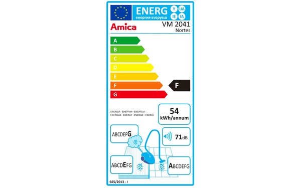 AMICA VM2041 - &Eacute;tiquette &eacute;nergie