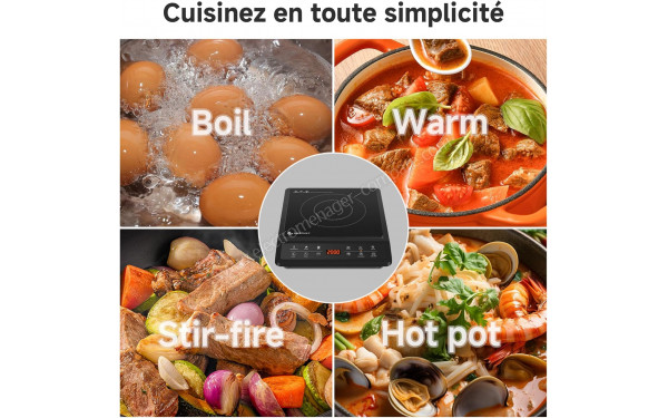 AMZCHEF CE-SK-20IHG26-BK - Mise en situation