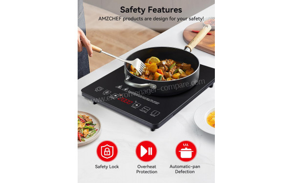 AMZCHEF CE-SK-CB16-BK-1 - Mise en situation