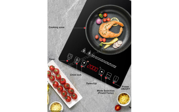 AMZCHEF CE-SK-CB16-BK-1 - Panneau de commandes