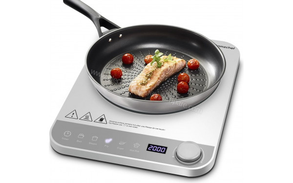 AMZCHEF CE-YL-20K100-SV - Vue 3/4 droite