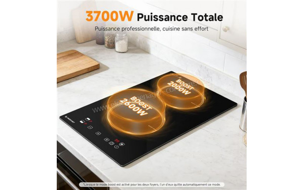AMZCHEF INDU23700 - Puissance de cuisson