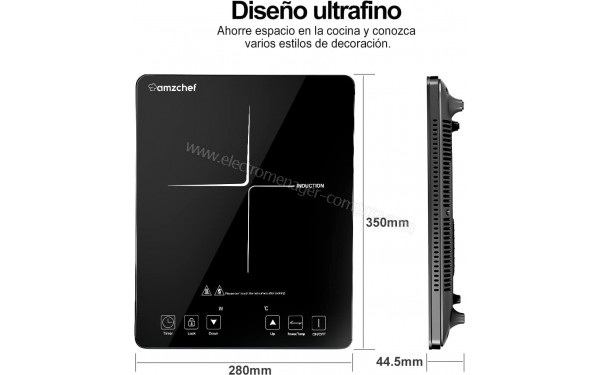 AMZCHEF SK-20CB16T - Dimensions