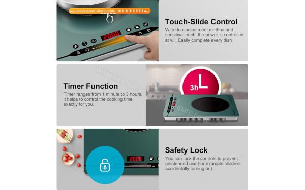 AMZCHEF SK-CB14-NEW - Panneau de commandes