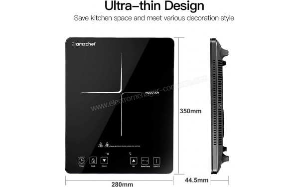 AMZCHEF SK-CB16 - Dimensions