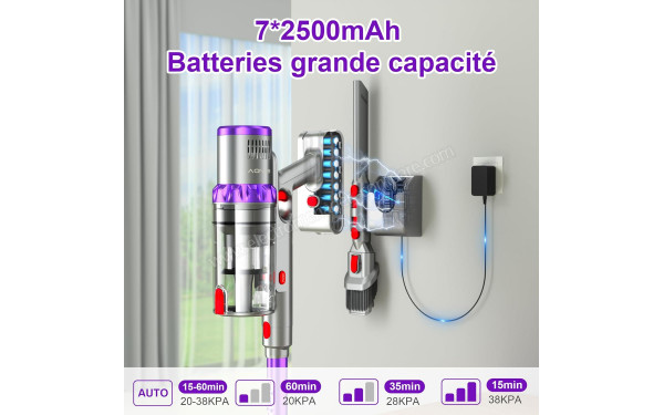 AONUS A7 - Longue autonomie de la batterie
