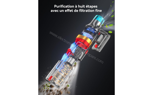 AONUS A9 Max - Purification &agrave; 8 &eacute;tapes avec un effet de filtration fine