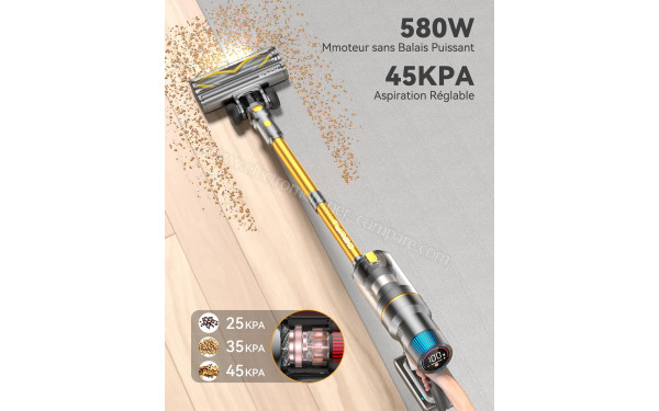 AONUS A9S - Aspiration r&eacute;glable