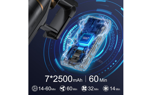 AONUS A9 - Autonomie jusqu'&agrave; 60 minutes