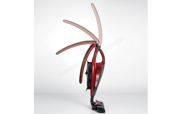 ARIETE Evo 2 en 1 2764 - Position parking avec manche repliable