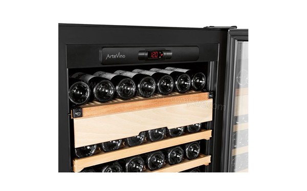 ARTEVINO OXG3T199NPD - Vue des commandes avec porte ouverte