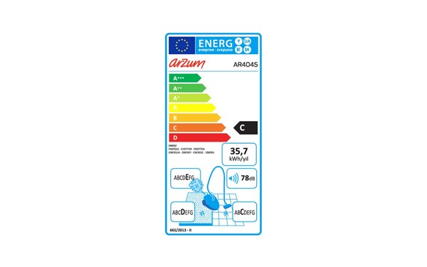ARZUM AR4045 - &Eacute;tiquette &eacute;nergie