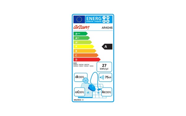 ARZUM AR4046 - &Eacute;tiquette &eacute;nergie
