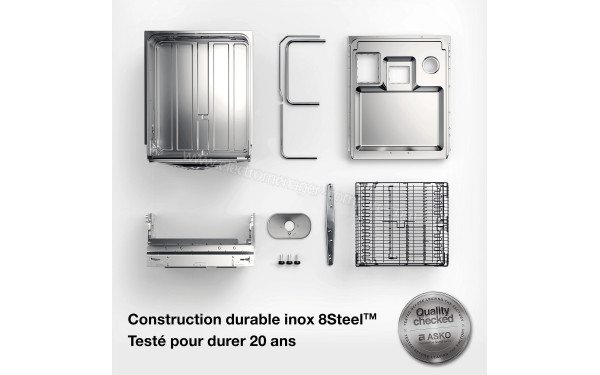 ASKO DFI544DXXL - Vue &eacute;clat&eacute;e