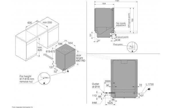 ASKO DFI544D - Fiche technique, prix et avis