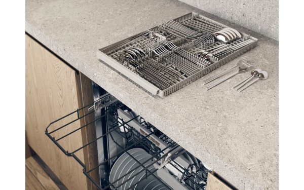 ASKO DFS244IB.S/1 - Vue du tiroir sup&eacute;rieur