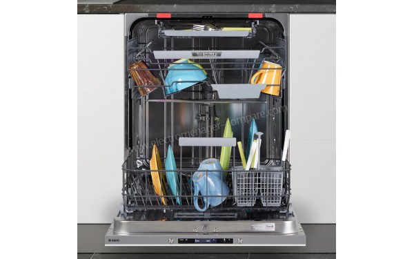 ASKO DSD444B/1 - Vue de l'int&eacute;rieur