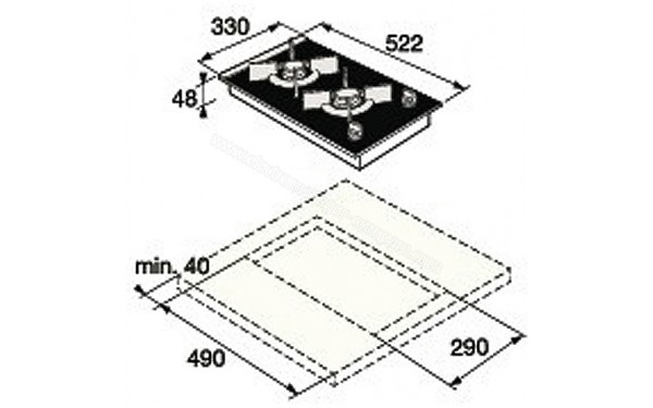 ASKO HG1355GB - Sch&eacute;ma technique