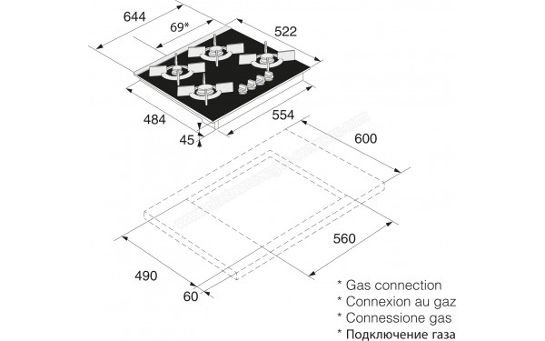 ASKO HG1615AB-1 - Sch&eacute;ma technique