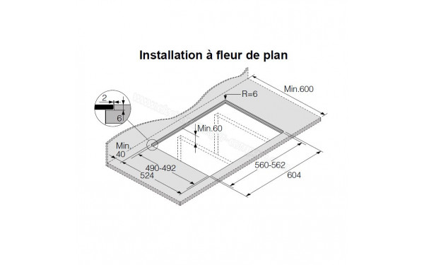 ASKO HI2643FMG1 - Dimensions