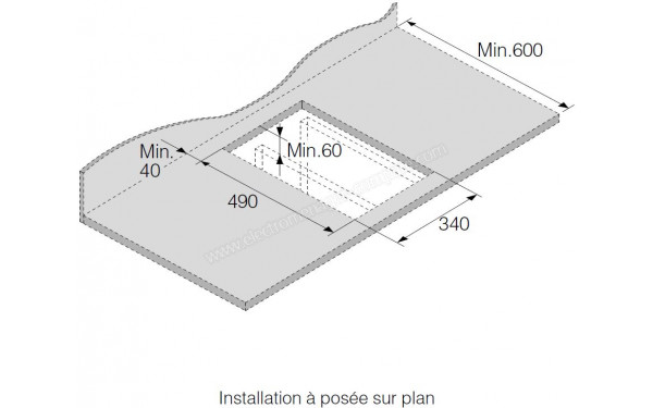 ASKO HI5320FBG1 - Dimensions