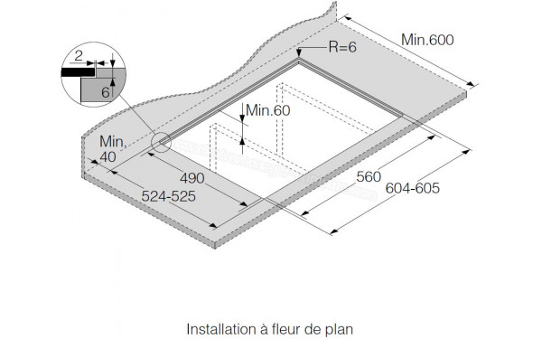 ASKO HI5643FBG1 - Dimensions