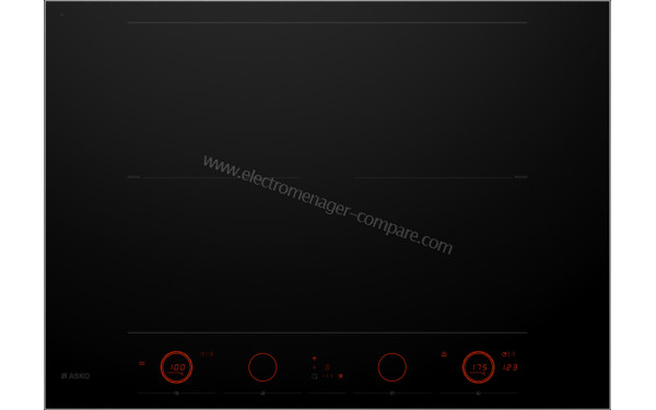 ASKO HID754GC - Vue du dessus