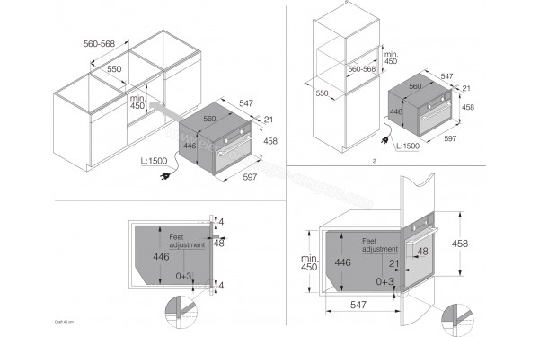 ASKO OCM8464S - Sch&eacute;ma technique