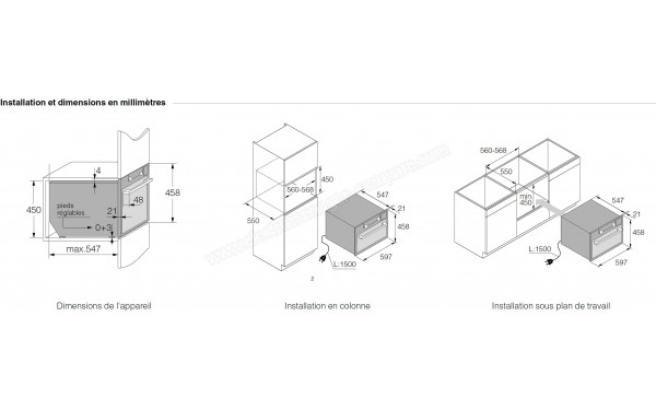 ASKO OCS8487A2 - Dimensions