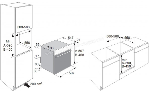 ASKO OCS8687S - Sch&eacute;ma technique