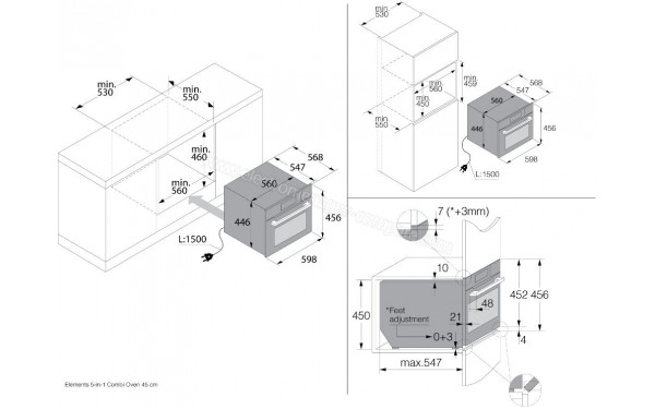 ASKO OCSM8478G - Sch&eacute;ma technique