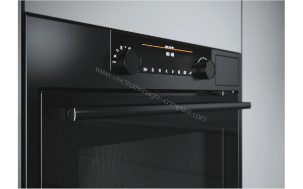 ASKO OCSM8487A2 - Vue de la poign&eacute;e et du bandeau de commandes