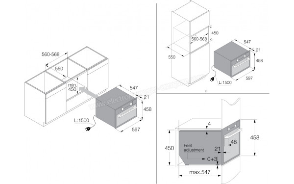 ASKO OCSM8487A - Sch&eacute;ma technique