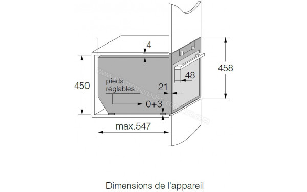 ASKO OM8437A2 - Dimensions