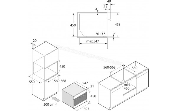 ASKO OM8487S - Sch&eacute;ma technique