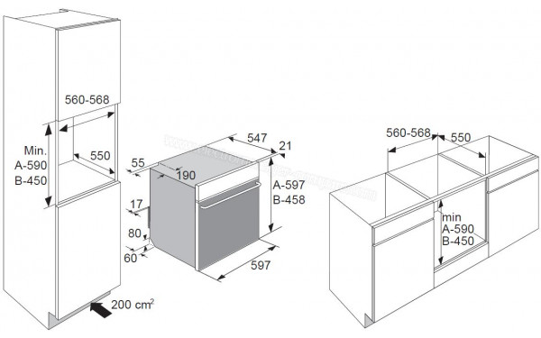 ASKO OP8687S - Sch&eacute;ma technique