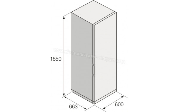 ASKO R23841S - Dimensions