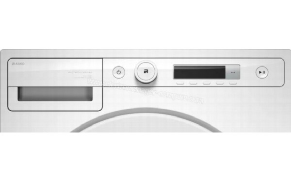 ASKO T108HBW - Panneau de commandes