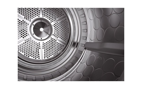 ASKO T411HD.W - Vue du tambour (cr&eacute;dit : Boulanger)