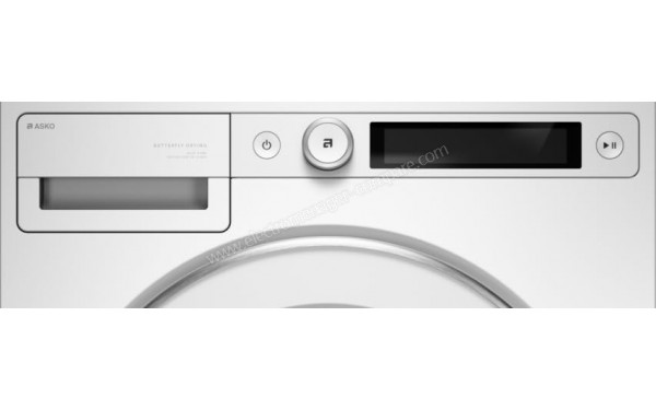 ASKO T509HRW - Panneau de commandes
