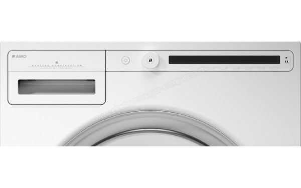 ASKO W2096R.W - Panneau de commandes